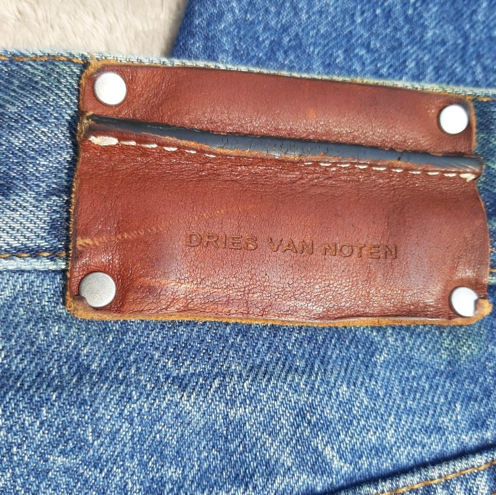 Dries Van Noten Button Fly Jeans sz 34